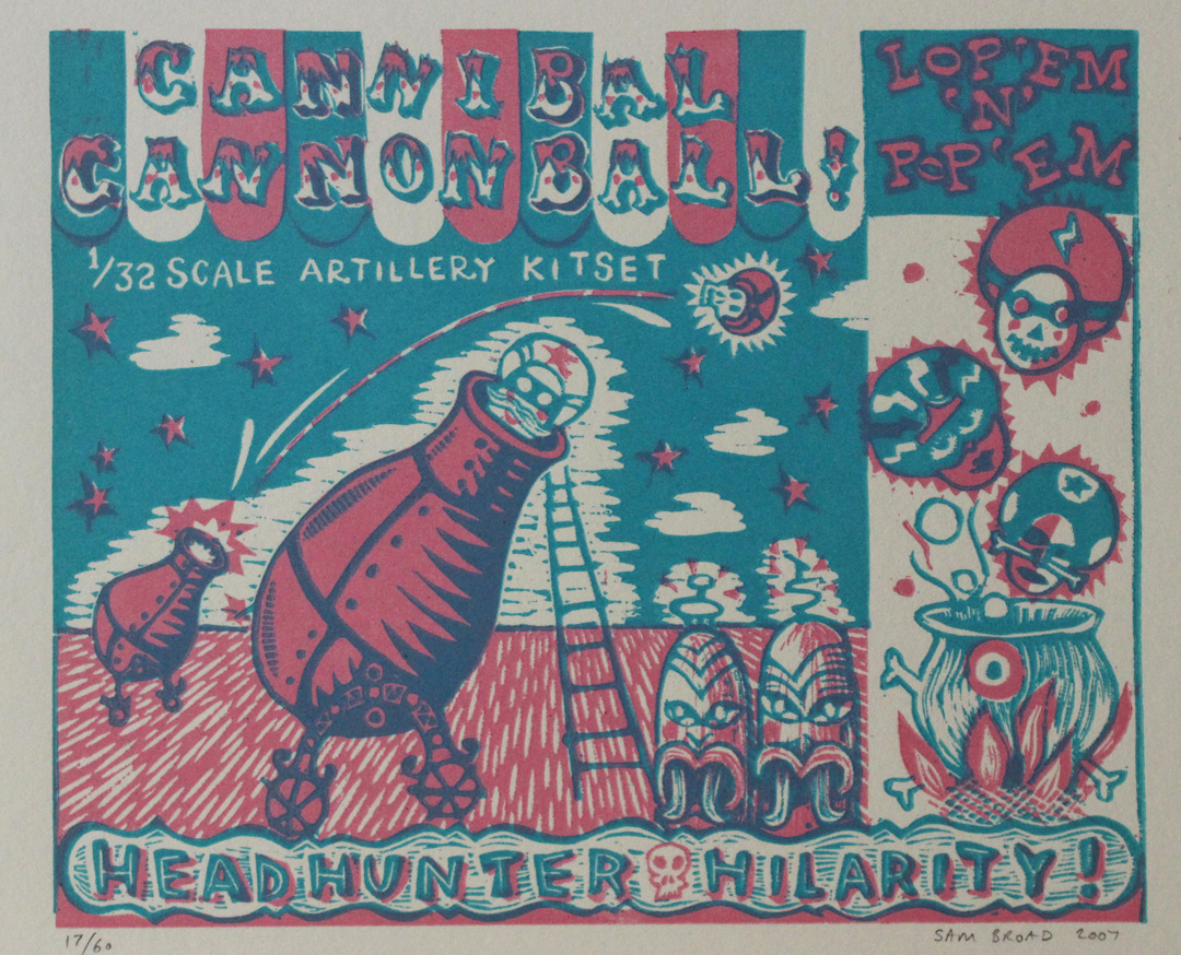 Cannibal Cannonball by Sam Broad